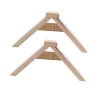 ibasenice 2Pcs Wooden Pigeon Perch Durable Rest Stand for Pet Birds for Pigeons Doves and Parrots Comfortable and Practical Bird Supplies for Play and Relaxation