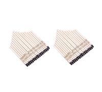 ibasenice 2sets Eight-tone Thumb Instrument Keys Jooleer Steel Keys for Note Kalimba Replacement Musical Material Music Accessories