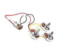 ibasenice 2sets Electric Guitar Wiring Pots Pre-assembled for Easy Installation Construction Compact Design for Quick Setup and Repair