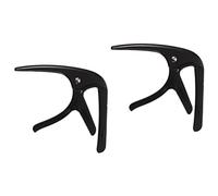 ibasenice 2sets Guitar Tone Clip Acoustic Electric Ukulele Capo Picks Easy Repositioning Guitar Accessory