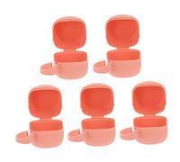 ibasenice 2sets Holder Case Box Set Baby Products Storage Clip Holder Dummies Storage Portable Box 5pcs*2