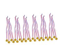 ibasenice 2sets Medals Plastic Awards for Sports Competitions Parties and School Events Fun Recognition Trophies for Boys 12pcs*2