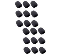 ibasenice 2sets Microphone Sponge Plug Eva Voice Tube Cover Noise Reduction Perfect for Singing 9pcs*2