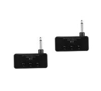 ibasenice 2sets Mini Guitar Amp Bass Guitar Headphone Amp Portable Pocket Amplifier