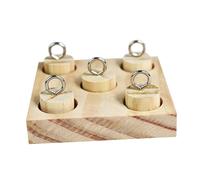 ibasenice 2sets Parrot Plug Toy for Bird Intelligence Parrot Training Toys Foraging Tool Accessories for Home Use