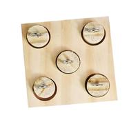 ibasenice 2sets Parrot Plug Toy for Conure Toys Parrot Intelligence Train Tool Puzzle Plaything Bird Puzzle for Parakeets Building for Bird