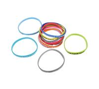 ibasenice 2sets Silicone Wristband for Multiplication Tables Bracelets for School Sports Events Fun Educational Wristbands for Learning Decoration 12pcs*2