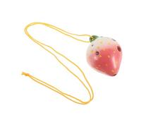 ibasenice 2sets Strawberry Ocarina for Beginners Creative Wind Instrument Boys and Girls and Music Beautiful Sound Quality and Fine Craftsmanship