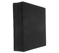 ibasenice 3-layer Foam Subwoofer Isolation Pad Sound Insulation Stand Sound Absorption Capabilities for Professional Studios and Homes Black Acoustic Speaker Support