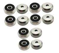 ibasenice 3 Sets Trumpet Piston Caps Replacement Trumpet Parts for Musical Instrument Tool Finger Buttons Finger Covers