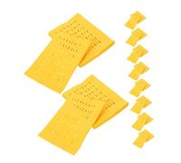 ibasenice 300pcs Pet Memorial Paper Pet Sacrificial Supplies Yellow Ghost Money Paper for Ancestral Worship