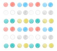 ibasenice 30pcs 20mm Mini Plastic Prize Capsules - Empty Plastic Gumball Refills Balls for Vending Claw Machine Bingo Game DIY Prize Ball Party Accessories