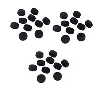 ibasenice 30pcs Bass Drum Round Felt Washers for Cymbals Cymbal Stand Felt Washer for Guitar Strap Buttons for Drum Practice Pad Kit