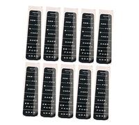 ibasenice 30pcs Black Violin Scale Stickers for Violins Fretboard Note Decals Indicators Easy to Use Learning Tools for Beginner Violinists Abrasion-resistant Design