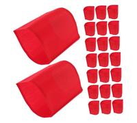 ibasenice 30pcs Blank Unisex Captain Armbands Safety Bands for Schools Companies Volunteer Services DIY Team Leader Armbands for Enhanced Recognition Events