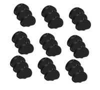 ibasenice 30pcs Classic Black Acoustic Guitar Tuning Pegs with Smooth Accurate Pitch Control for Acoustic Electric Bass Guitars Machine Heads for Easy and Reliable Performance