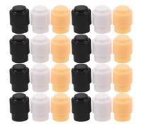 ibasenice 30pcs Electric Guitar Parts: Guitar Switch Knobs For Pickup Selector - Switch Replacement Tip Caps - Volume Tone Controller Accessories 1cm(0.39inch) Holes