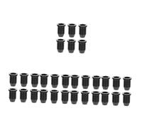 ibasenice 30pcs Electric Guitar String Mounting Buckles for String-through Body Installation Easy to Install Fits Guitar Bodies
