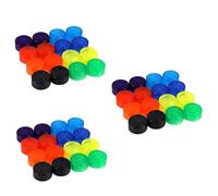 ibasenice 30pcs Guitar Effect Footswitch Toppers Foot Nail Pedal Caps for Slip Protection for Stage Performances and Home Studios Random Color