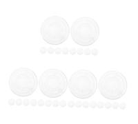 ibasenice 30pcs Music Tools Guitar Accessories Footswitch Toppers Material Effect