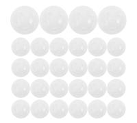 ibasenice 30pcs Rattle Insert for Toys Plastic Bell Craft DIY Rattle Inserts for Shaking Toys Noise Maker for Boy Girl and Balls