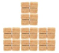 ibasenice 32 Pcs Doll House Straw Bale Model Scene Mini House Haystacks, Multi-Color, 3x8x2cm, for Autumn Decor and Diy Crafts