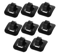 ibasenice 32 Sets Bike Tube Guide with Adhesive C Shaped Clips Durable Bicycle Cable Clamp for Brake and Derailleur Cables Easy Installation Strong Adhesion Practical and Reliable for