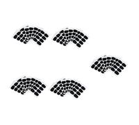 ibasenice 320pcs Alto Saxophone Pads Sax Mouthpiece Pads Replacement Sax Accessories