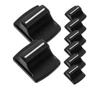 ibasenice 32pcs Plastic Push Caps Straight Sliders Potentiometer Sliders for Mixer Fader Caps Replacement Fader for Console Mixer