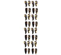 ibasenice 32pcs Practical Guzheng Tools Finger Picks Fake Nails Guzheng Accessories