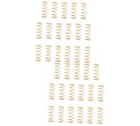 ibasenice 34pcs Bass Electric Guitar Spring Tension Spring Pickup Adjust Height Straight Bridge Pull String String Code