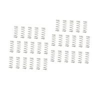 ibasenice 34pcs Bass Guitar Bridge Springs Pickup Height Adjuster String Code Saddle Spring for Electric Guitars