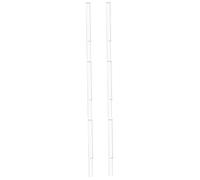 ibasenice 3pairs Acrylic Music Clips Clear Sheet Music Holders for Easy Page Viewing Practical for Musicians Transparent