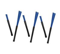 ibasenice 3pairs Jazz Drummer Essential Etracable Loop End Drum Brush Smooth Handle for Stick Cleaning Material