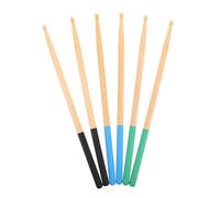 ibasenice 3pairs Wooden Drum Sticks for Electronic Drums for Band Practice and Performance Musical Percussion Instrument Accessories