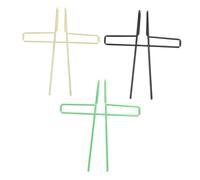 ibasenice 3pc Metal Music Book Page Holder Clips Manual Page Fixing Anchor Steel Bookmark for Sheet Music Reading and Performance Use Random Color