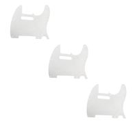 ibasenice 3pcs 8 Tortoise Shell Guitar Pickguard 8 Screw Holes Aluminium Alloy Fits Usa/mexican Electric Guitar Pickguard Material