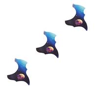 ibasenice 3pcs Acoustic Guitar Pickguard Sticker Self Adhesive Guitar Accessory for Professional Use Protect during Playing