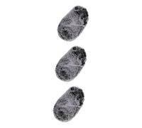 ibasenice 3pcs Artificial Microphone Windscreen Cover Compatible for Rode Videomic Pro for Outdoor Recording