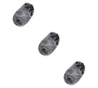 ibasenice 3pcs Artificial Wool Microphone Cover Windproof Compatible for Rode Videomic Pro Use for Outdoor Recording Studio Use