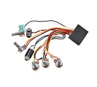 ibasenice 3pcs Bass Active Preamp Circuit for Guitar Tone Control Refitting Accessory Eq Features for Music Instrument Modifications