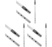 ibasenice 3pcs Beginners Metal Flute for Boys and Girls Irish Flute Instrument c Key Easy to Play Portable Suitable for Ages
