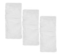 ibasenice 3Pcs Bird Cage Net Cover Xxl 150-220Cm Adjustable White Mesh Skirt Protector for Small Bird Cages Parakeet Budgie Dust and Splash Shield