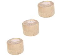 ibasenice 3pcs Box Born Accessories Haircut Box Kit Wooden Haircut Storage Fairy Holder Memory for Boys and Girls