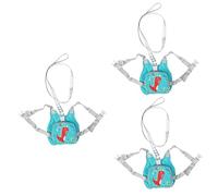 ibasenice 3pcs Boy Girl Safety Wrist Link Leash Light Green Dinosaur Reflective Tape Anti-Lost Traction Rope for Boys and Girls for Supermarkets Parks Malls and Airports