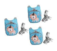 ibasenice 3pcs Boys and Girls Safety Harness Wrist Link Leashes Creative Practical Traction Ropes Lost Hauling Cable for Boys Girls Sky Reflective Tape