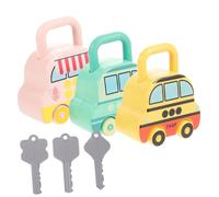 ibasenice 3pcs Boys and Girls Unlock Toys Preschool Educational Toys Boy Girl for Birthday