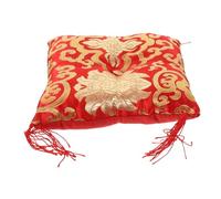 ibasenice 3pcs Buddhism Singing Bowl Pad Meditation Sound Bowl Cushion Temple Singing Mat for Buddhist Ritual Instrument Mat and Embroidery Patterns Cushion Use Random Color