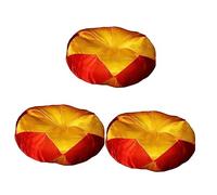 ibasenice 3pcs Buddhist Sound Bowl Cushion Pad Beautiful Tibetan Singing Bowl Holder Decorative Cloth Mat for Meditation and Comfortable Accessory for Buddhism Enthusiasts
