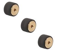 ibasenice 3pcs Cassette Tape Recorder Pinch Roller Replacement for Audio Recorders Lightweight Design for Easy Compatible Tape Players and Amplifiers Performance